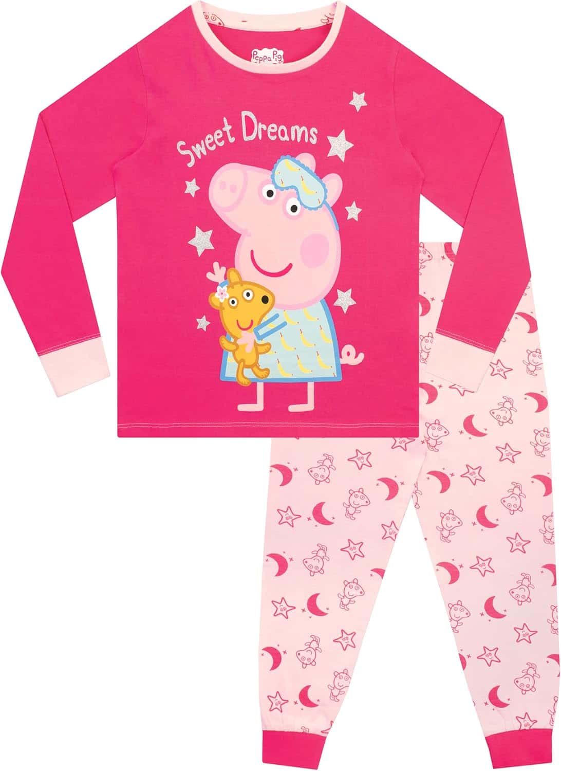 Peppa Wutz Schlafanzug | 100% Baumwolle Schlafanzüge Für Mädchen