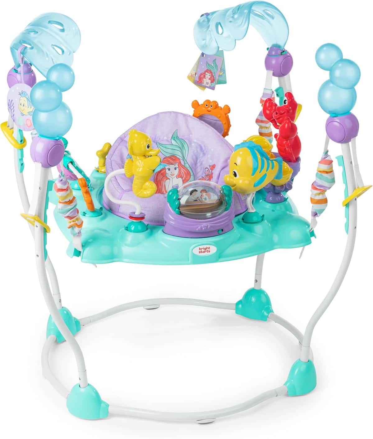 Disney Die kleine Meerjungfrau Meer von Aktivitäten Baby Aktivitätshopser mit interaktivem Spielzeug, Lichtern & Musik mit Disney Prinzessin Arielle