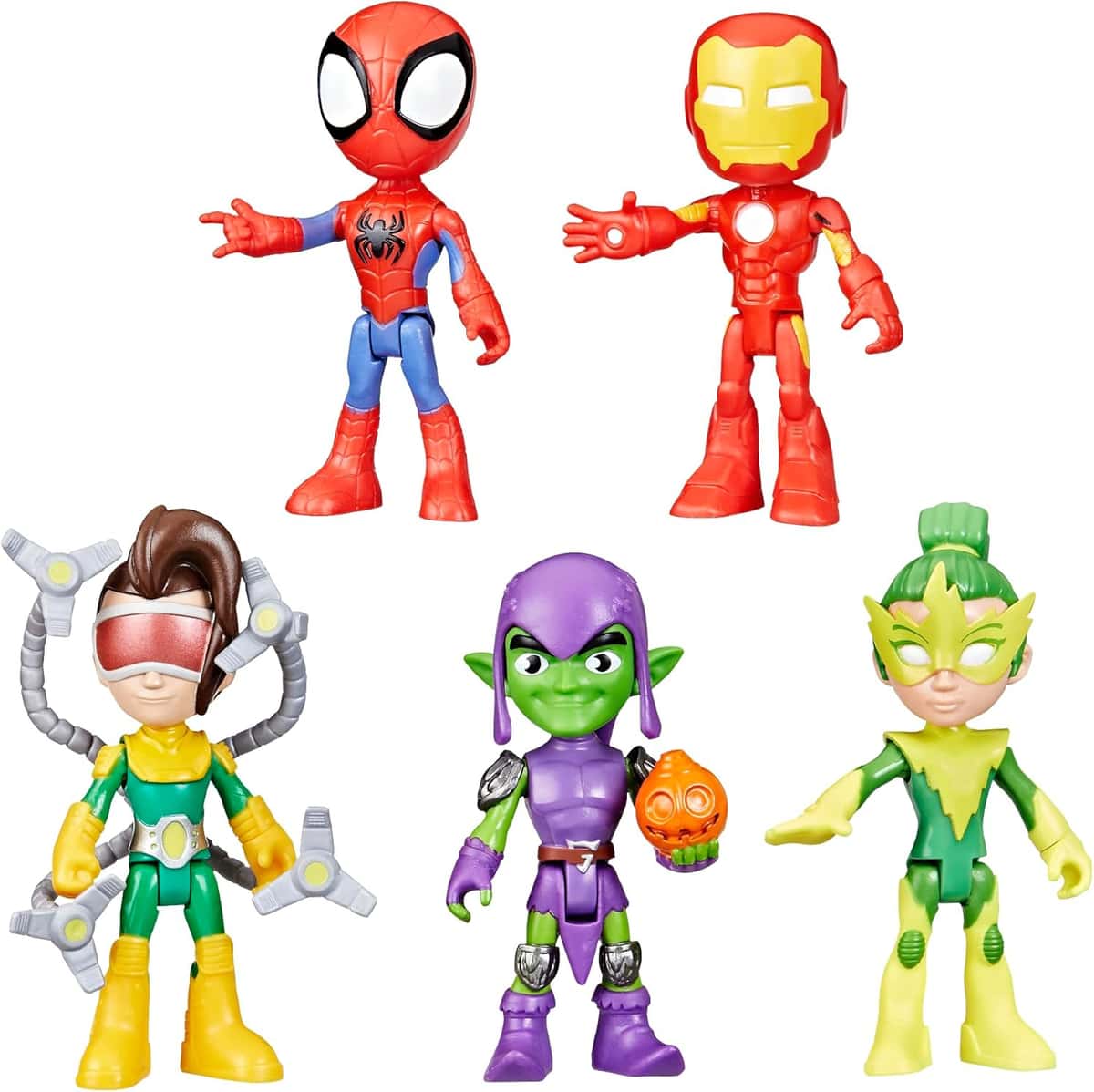 Marvel Spidey und Seine Super-Freunde, Freunde & Schurken Set, Action-Figurenset