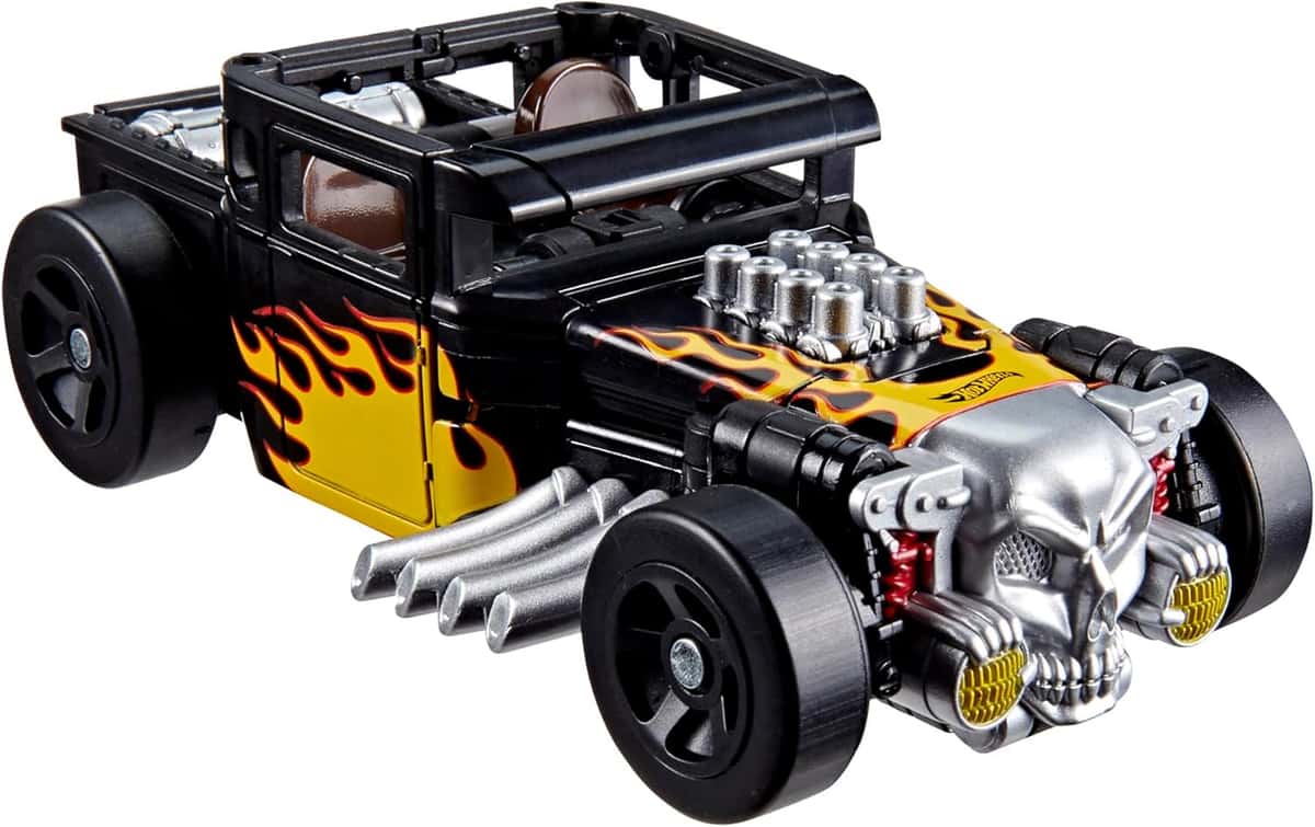 Transformers Collaborative Hot Wheels® x Bone Shakerä verwandelbare Action-Figur