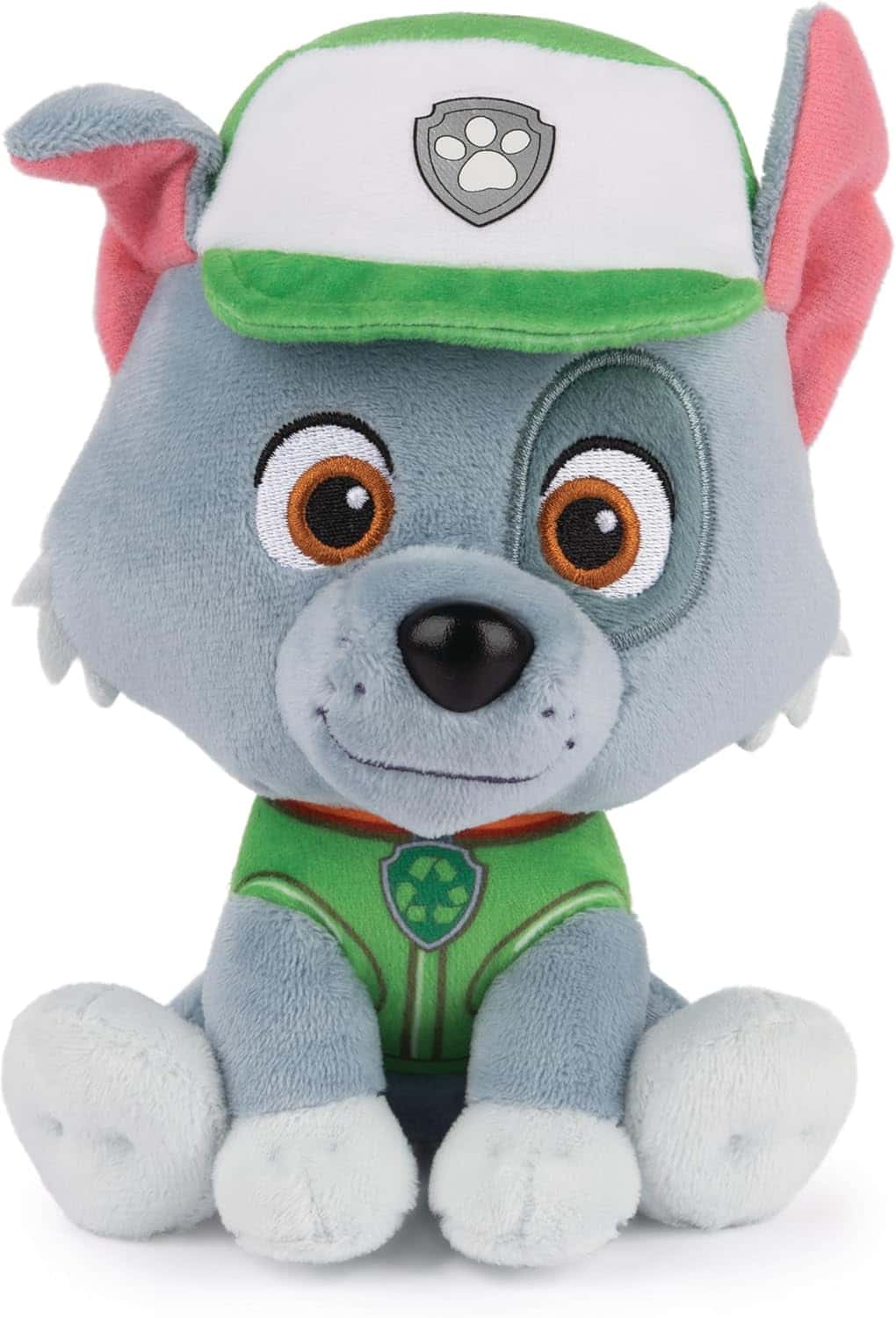 GUND PAW Patrol Rocky Plüschtier, 15 cm - hochwertiges Kuscheltier für Fans der beliebten TV-Serie, ab 1 Jahr empfohlen