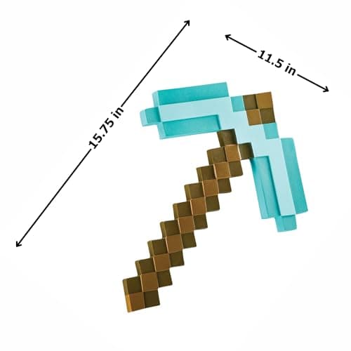 Minecraft Disguise Accessories Kostüm, Diamant Spitzhacke – Bild 3