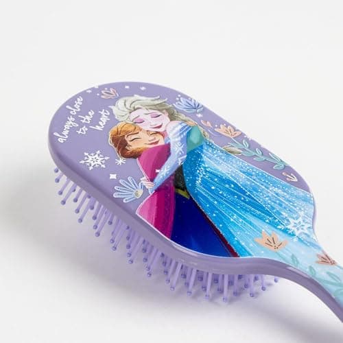 CERDÁ LIFE'S LITTLE MOMENTS Frozen Elsa und Anna Entwirrende Haarbürste für alle Altersgruppen und Haartypen – Bild 2
