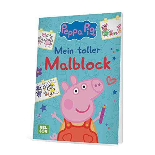 Peppa Wutz Ausmalbilder: Mein toller Malblock: Malvorlagen für Kinder ab 3 Jahren – Bild 3