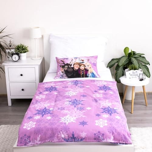Disney Frozen Baby Bettwäsche Eiskönigin Anna ELSA Kopfkissen Bettdecke 100 x135 cm – Bild 3