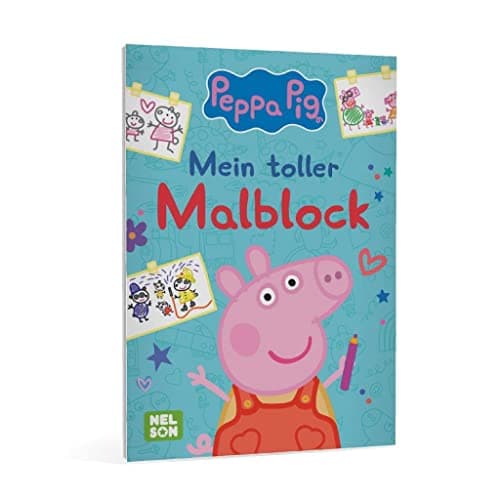 Peppa Wutz Ausmalbilder: Mein toller Malblock: Malvorlagen für Kinder ab 3 Jahren – Bild 4
