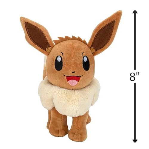 Pokémon PKW4018-20cm Plüsch - Evoli, offizielles Plüsch – Bild 3