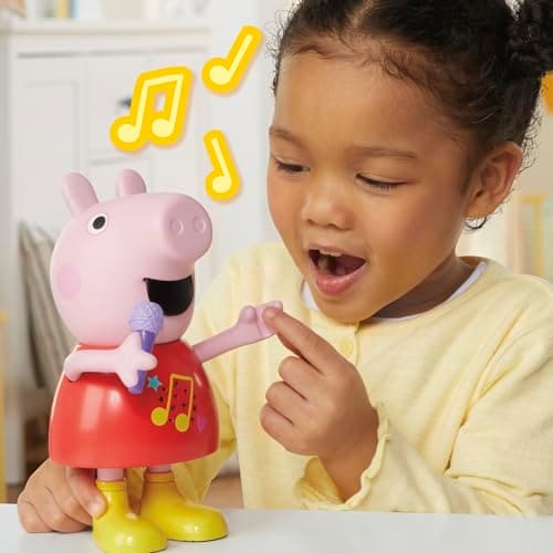 Peppa Pig Plauder- & Singspaß Peppa Puppe, Rosa, 20 cm – Bild 2