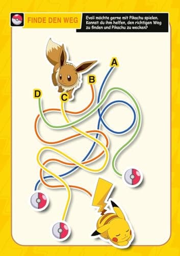 Pokémon Activity-Buch: Mein toller Mal- und Rätselblock: Spiel und Spaß mit Pokémon aus der Paldea-Region | Für Jungen und Mädchen ab 4 Jahren – Bild 5