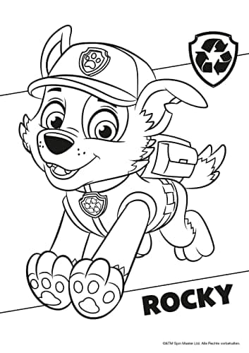 PAW Patrol Kindergartenheft: Mein liebster Malblock: Mehr als 60 großflächige Malvorlagen | mit Rubble, Marshall und Co. für Kinder ab 3 Jahren – Bild 7