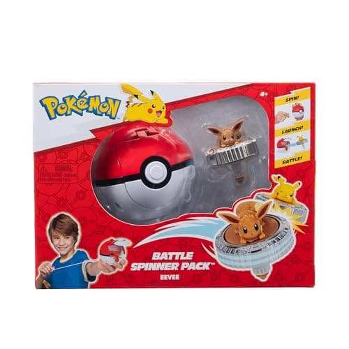 Pokémon - Battle Spinner - Evoli, offizielles Spielset – Bild 2
