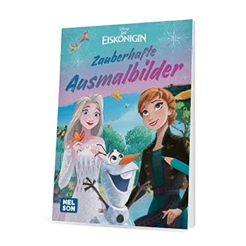 Disney Die Eiskönigin: Zauberhafte Ausmalbilder: Malblock mit 128 Seiten (Disney Die Eiskönigin: Jetzt schon ein Klassiker!) – Bild 3