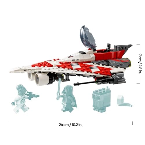 LEGO Star Wars Jedi Bobs Sternjäger, Bauspielzeug, Spielzeug-Sternenschiff Steinen, beliebter Charakter – Bild 3