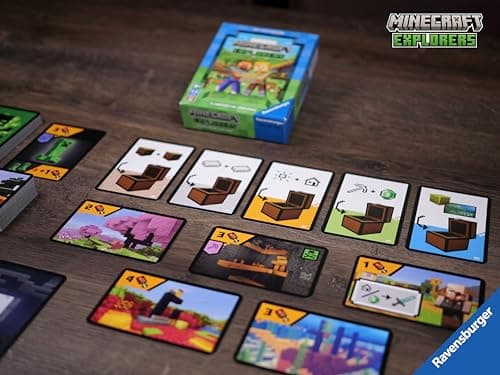 Ravensburger - Minecraft Explorers - Kooperatives Kartenspiel für 1-4 Personen ab 8 Jahren – Bild 2