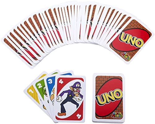 Mattel Games DRD00 - UNO Super Mario Kartenspiel, geeignet für 2-10 Spieler, Kartenspiele und Kinderspiele ab 7 Jahren – Bild 3