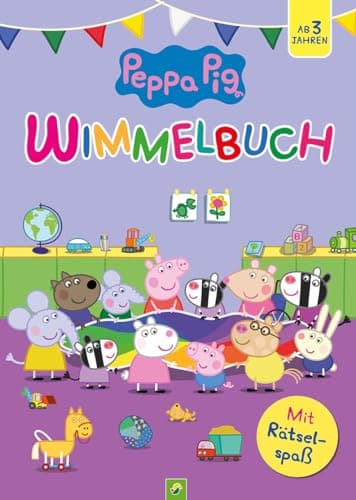 Peppa Pig Wimmelbuch: Mit Rätselspaß für Kinder ab 3 Jahren | Wimmelspaß mit Peppa Wutz – Bild 2