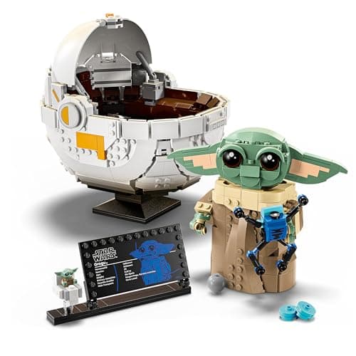LEGO Star Wars 75403 Grogu in Seiner Repulsorwiege aus The Mandalorian - Minifigur zum Sammeln - Modell zum Bauen, Spielen und Ausstellen – Bild 5