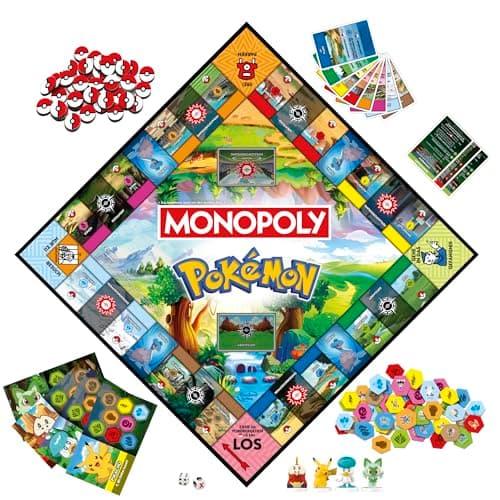 Monopoly Pokémon Edition Brettspiel - Deutsch Fassung – Bild 5