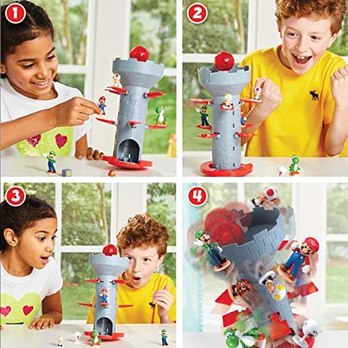 EPOCH Games Super Mario™ Blow Up! Shaky Tower - Geschicklichkeitsspiel – Bild 6