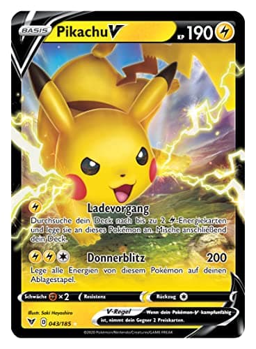 Pokémon-Sammelkartenspiel: Kampfakademie (Liberlo-V, Pikachu-V & Evoli-V) – Bild 7