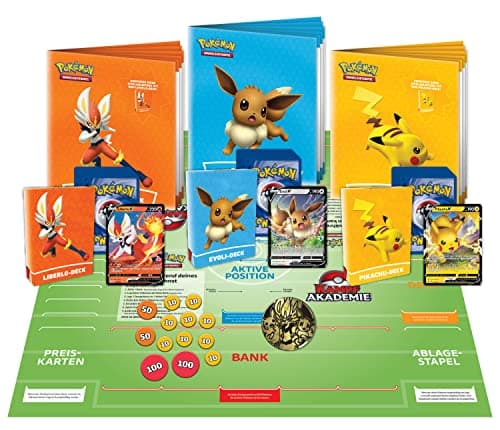 Pokémon-Sammelkartenspiel: Kampfakademie (Liberlo-V, Pikachu-V & Evoli-V) – Bild 5