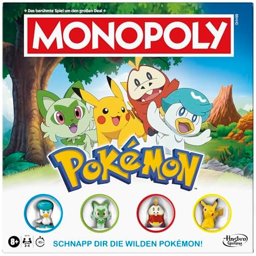 Monopoly Pokémon Edition Brettspiel - Deutsch Fassung – Bild 2