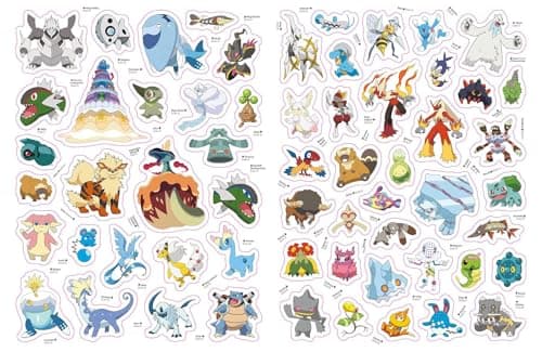 Pokémon: Das große Stickerbuch mit allen Regionen von Kanto bis Galar: mit über 1000 Sickern – Bild 5