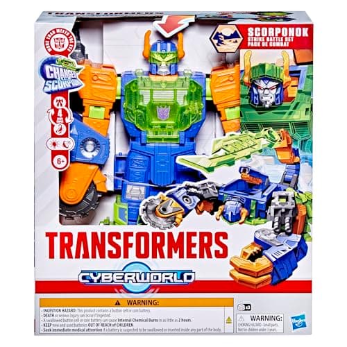 Transformers CYBERWORLD Scorponok Strike Battle Action-Figurenspielset – Bild 3