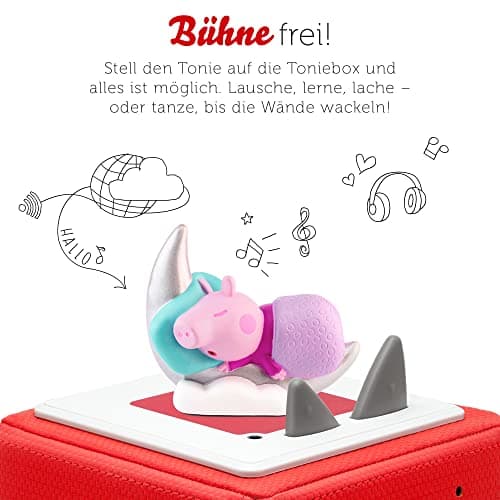 tonies Hörfigur für Toniebox, Peppa Wutz – Gute Nacht Geschichten, Hörspiel für Kinder ab 3 Jahren, Spielzeit ca. 41 Minuten – Bild 3