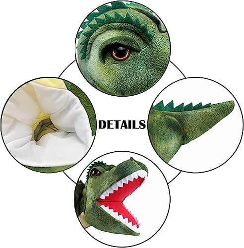 Dinosaurier Handpuppen Dinosaurier Spielzeug – Bild 4