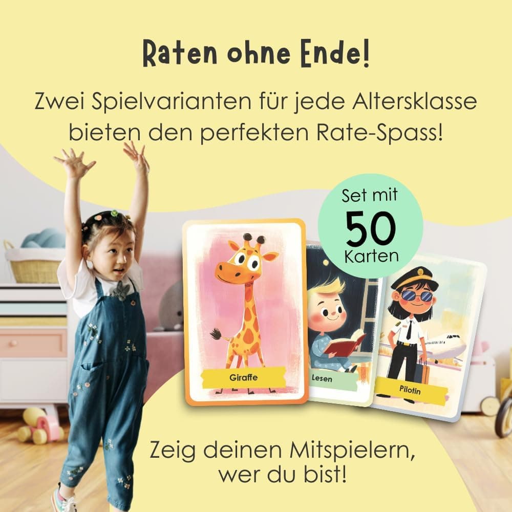 Pantomime für Kinder I Lernspiel & Geschenk für Mädchen und Jungen – Bild 2