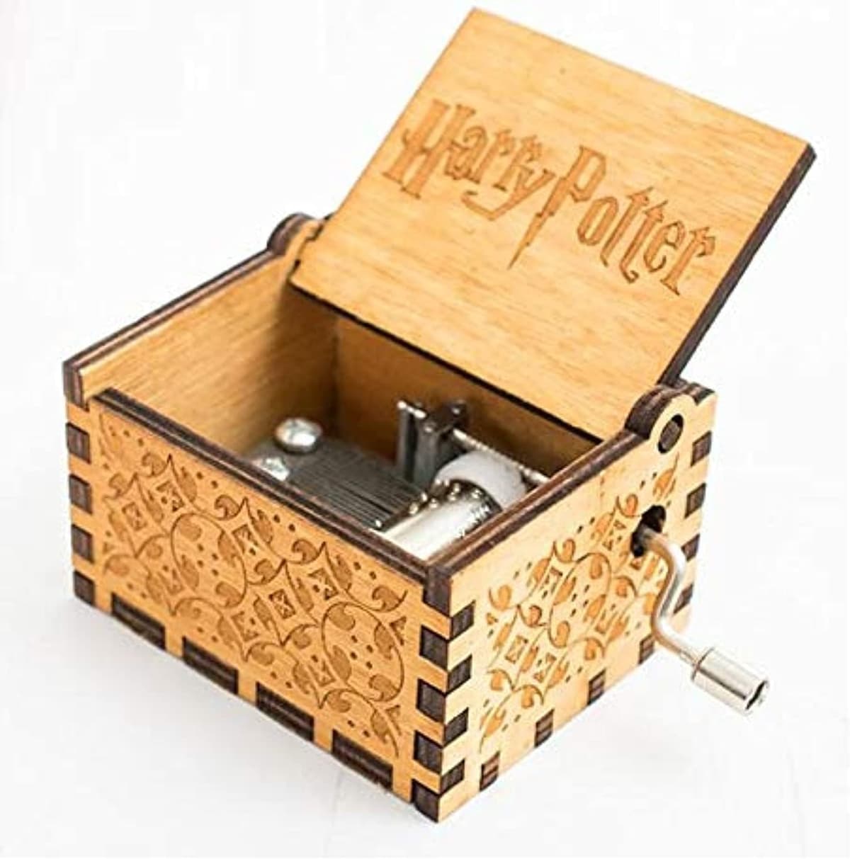 Harry Potter Spieluhr, dekorative Spieluhr aus Holz – Bild 1