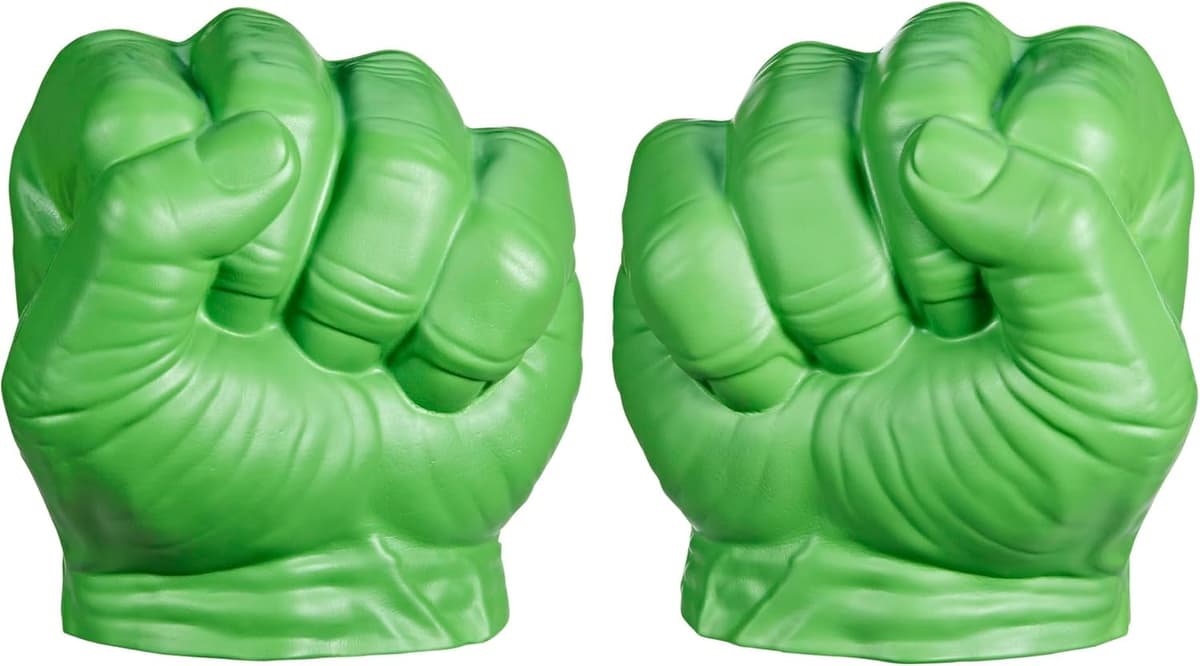 Marvel Avengers Hulk Gamma-Schmetterfäuste Rollenspielzeug, grün – Bild 1