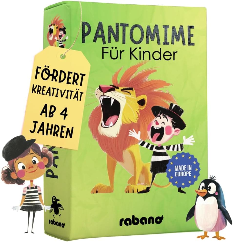 Pantomime für Kinder I Lernspiel & Geschenk für Mädchen und Jungen – Bild 1