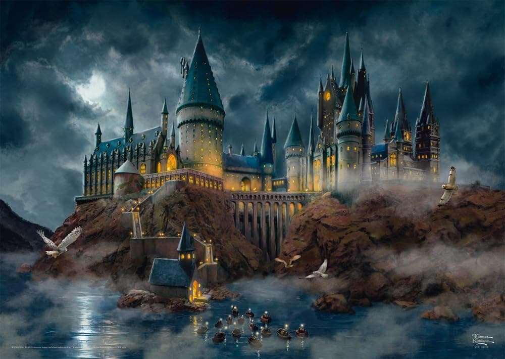 Schmidt Spiele, Harry Potter, Hogwarts Castle, 1000 Teile Puzzle – Bild 1