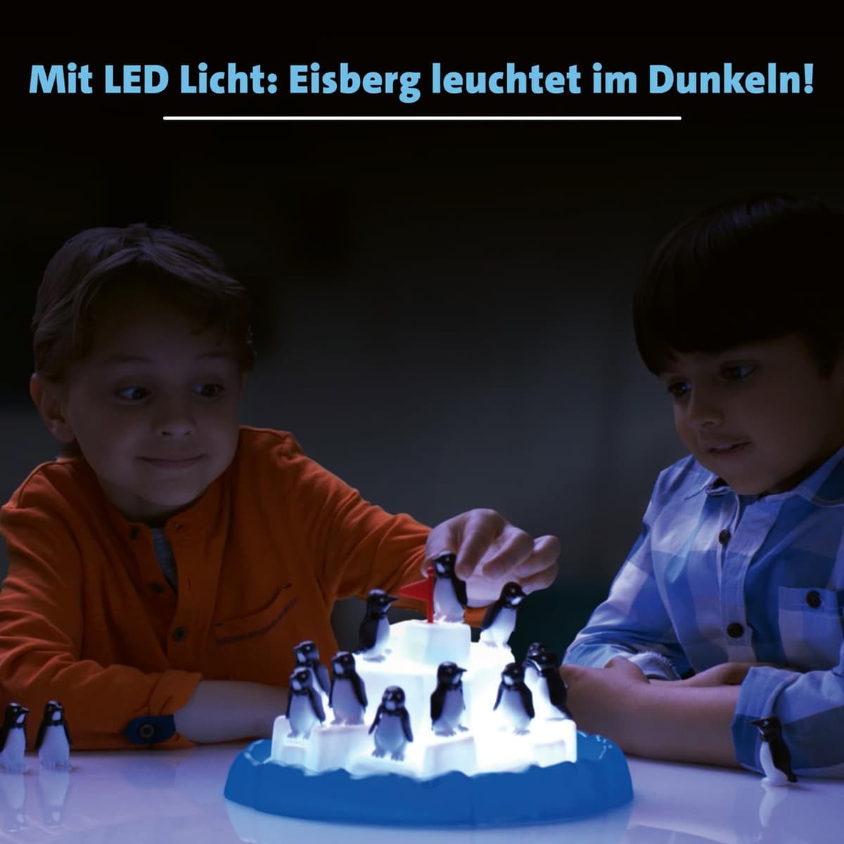 Ravensburger - Plitsch Platsch Pinguin - großer Spielspaß mit Geschicklichkeitsfaktor für Kinder und Erwachsene – Bild 3