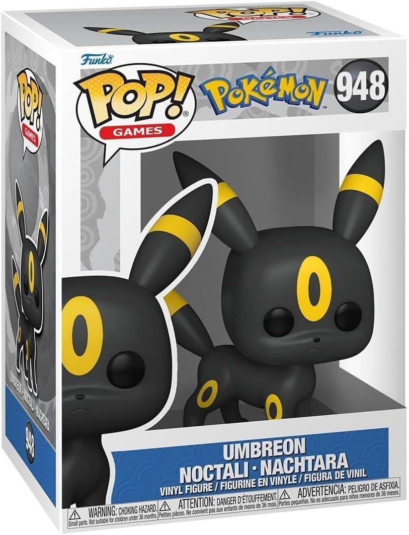 Funko Pop! Games: Pokemon - Umbreon - Nachtara - Vinyl-Sammelfigur – Bild 1