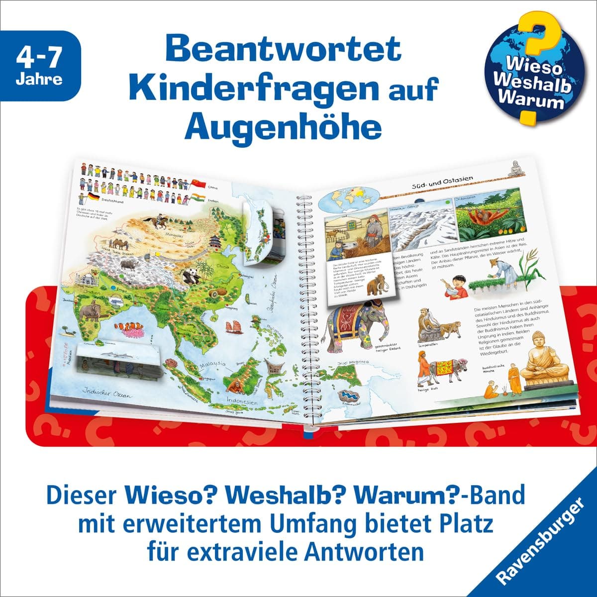 Wieso? Weshalb? Warum? Sonderband - Mein erster Weltatlas – Bild 4