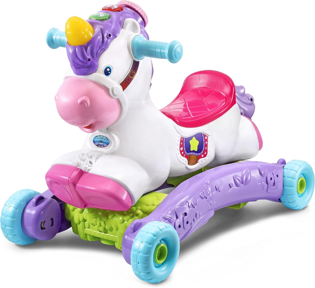 VTech Rock and Ride Einhorn Baby Ride On Spielzeug – Bild 1