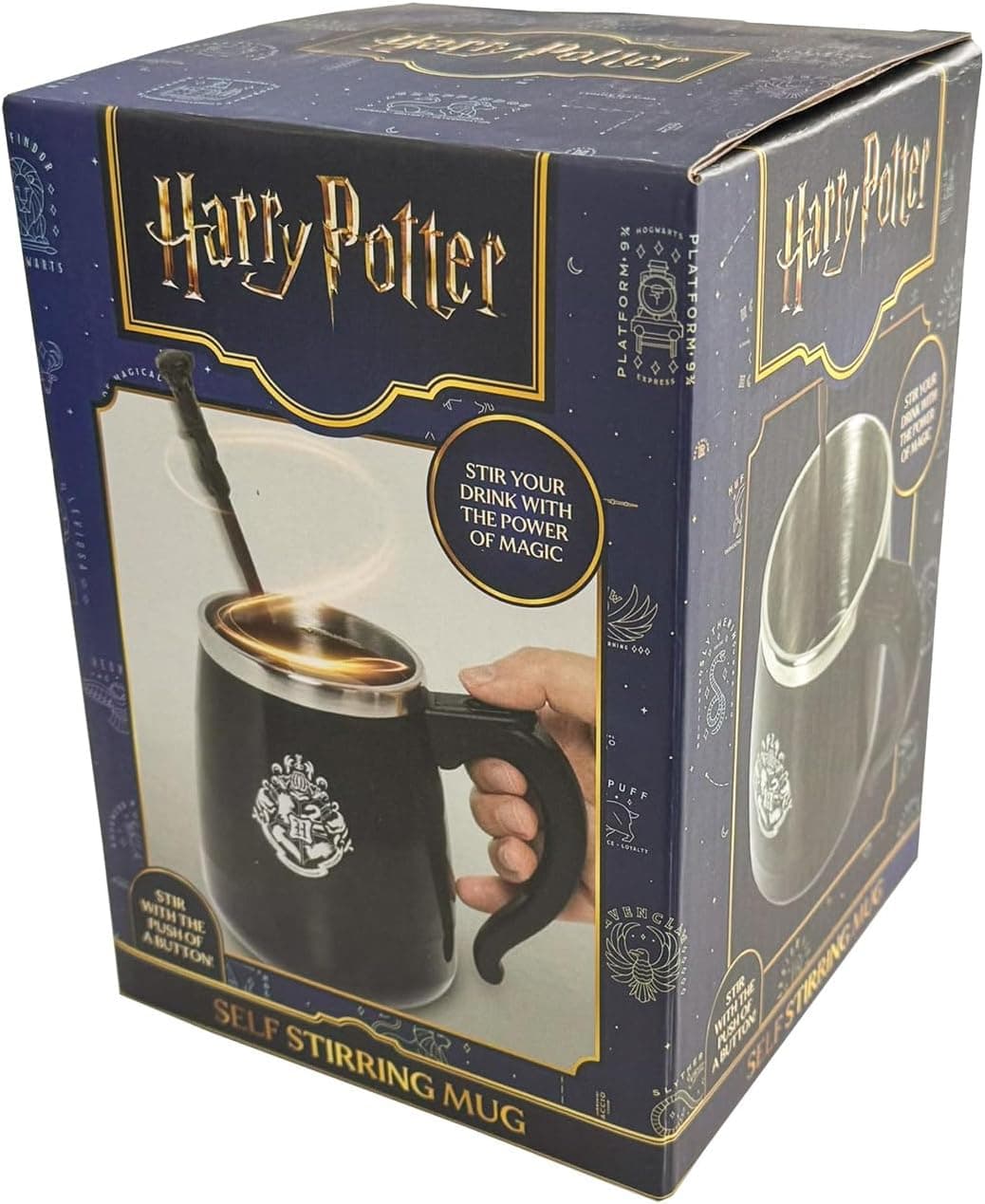 Harry Potter Tasse mit Zauberstab, Selbstrührende Tasse – Bild 3