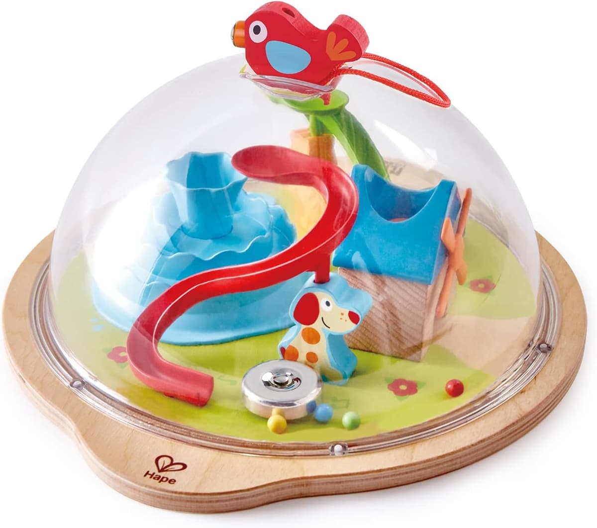 Hape Lilys Erlebniskuppel von Hape | 3D Spielzeug mit magnetischem Labyrinth – Bild 1