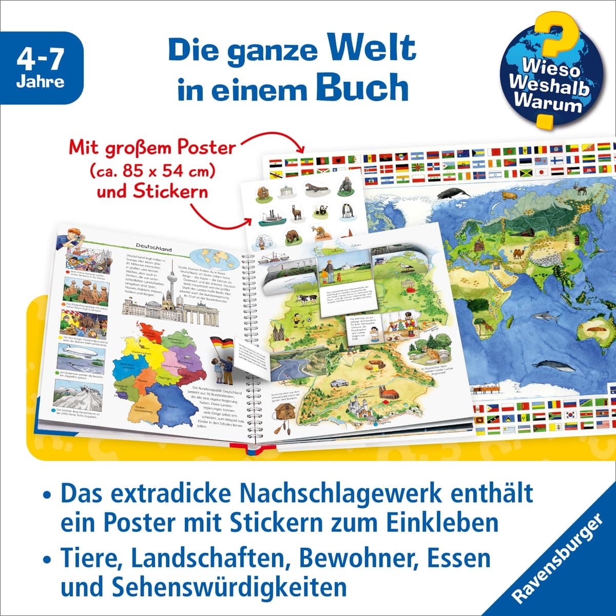 Wieso? Weshalb? Warum? Sonderband - Mein erster Weltatlas – Bild 3