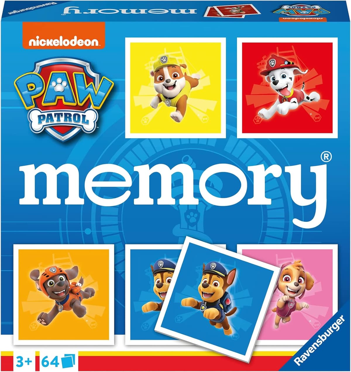 Ravensburger - Paw Patrol Memory, der Spieleklassiker für alle Fans der TV-Serie Paw Patrol – Bild 1