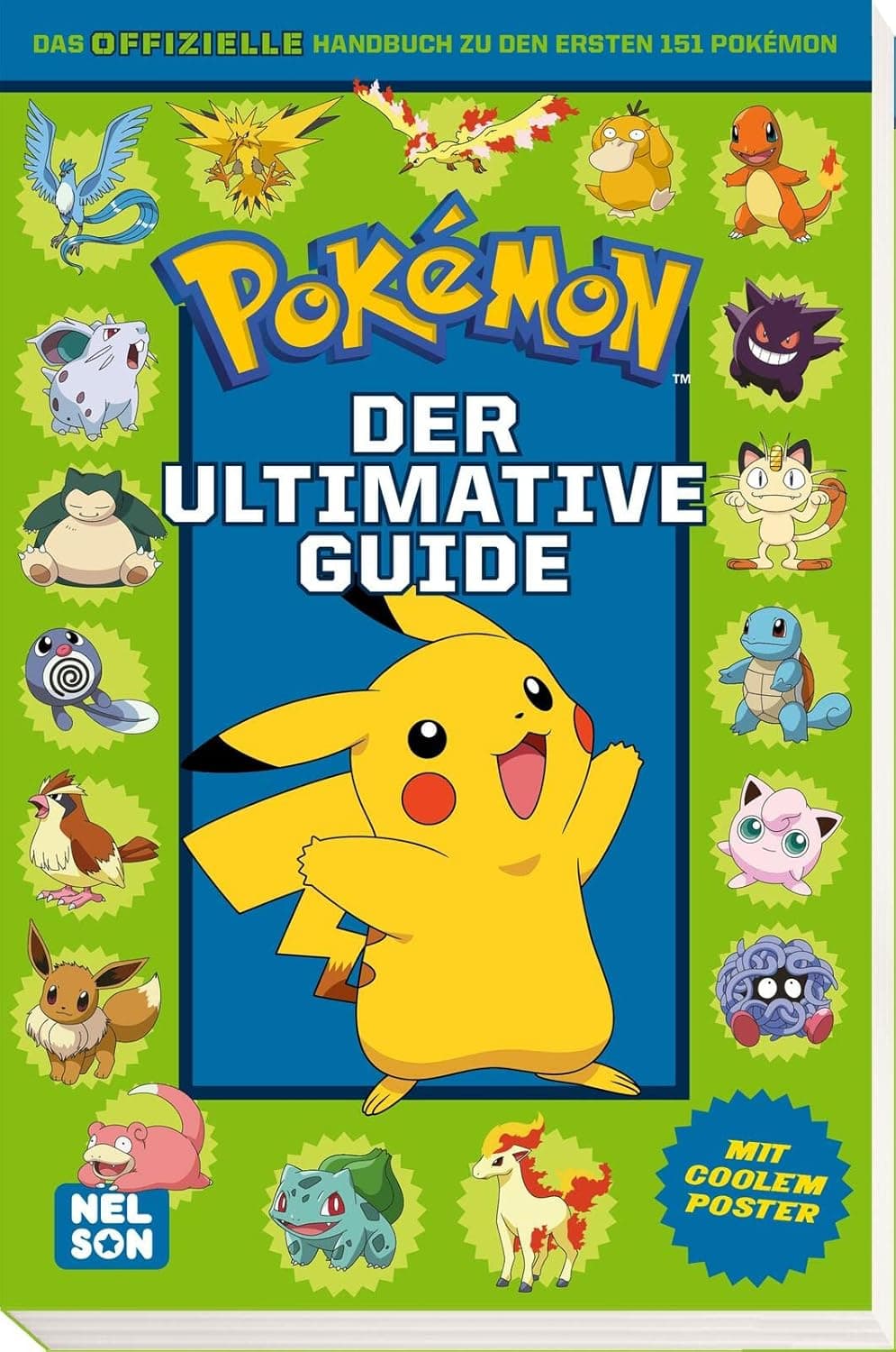 Pokémon Handbuch: Der ultimative Guide: Das offizielle Nachschlagewerk zu den ersten 151 Pokémon | Mit coolem Poster – Bild 1