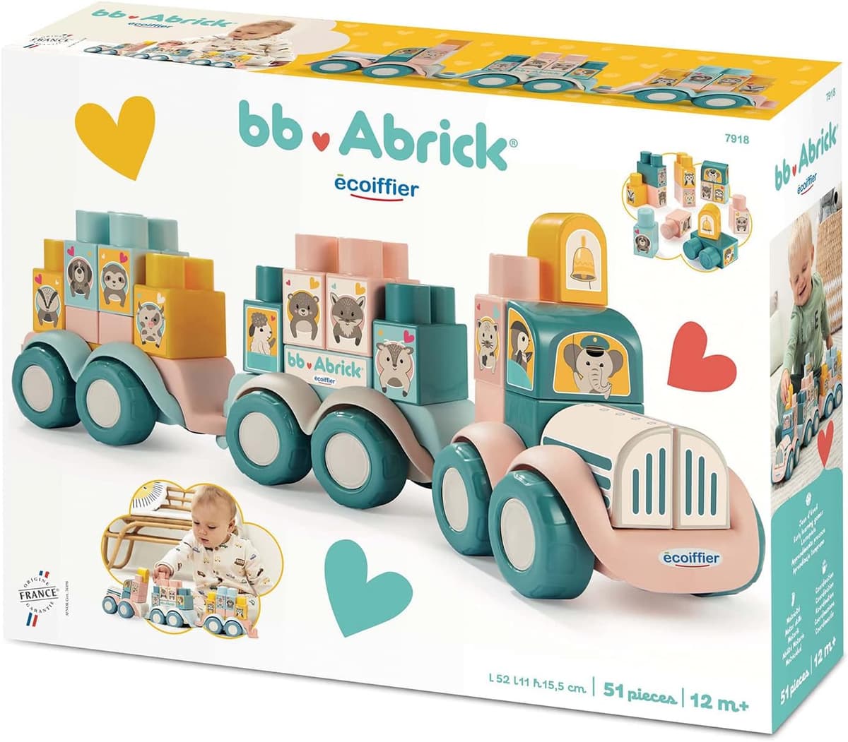 Ecoiffier-Tierzug - BB Abrick - Lernspiel – Bild 3