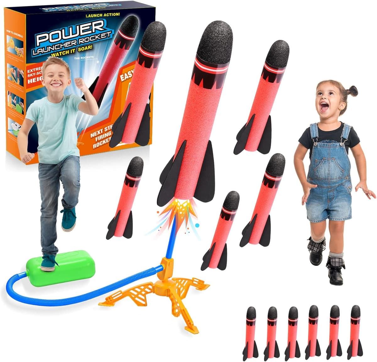Rakete Luftdruck, Outdoor Spielzeug – Bild 1