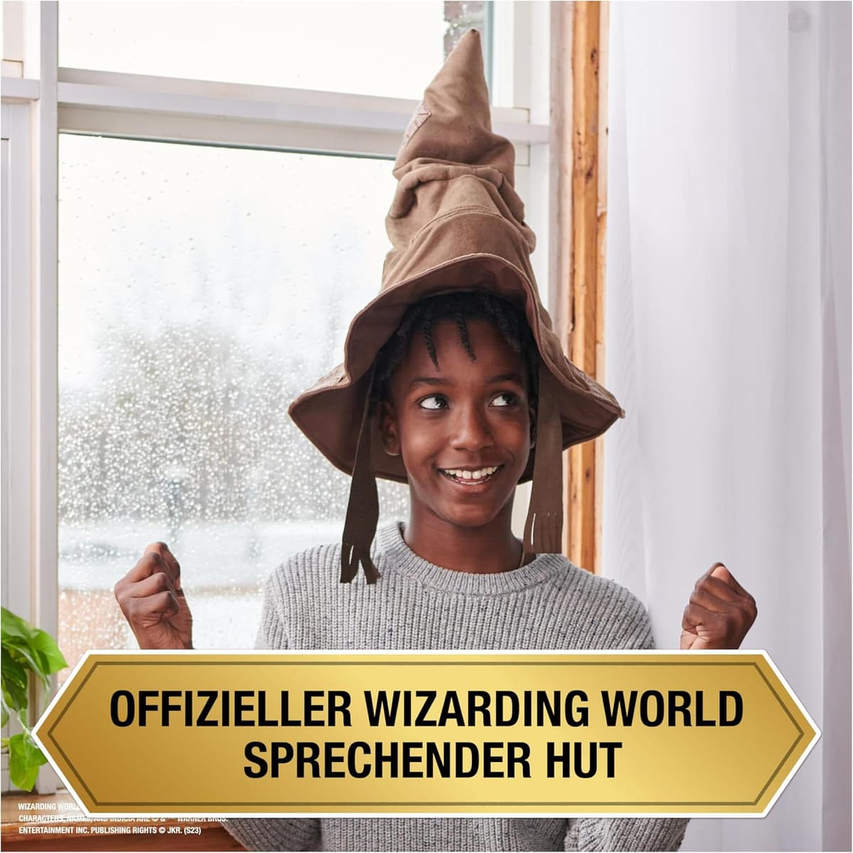 Harry Potter - Interaktiver Sprechender Hut mit Sound – Bild 3
