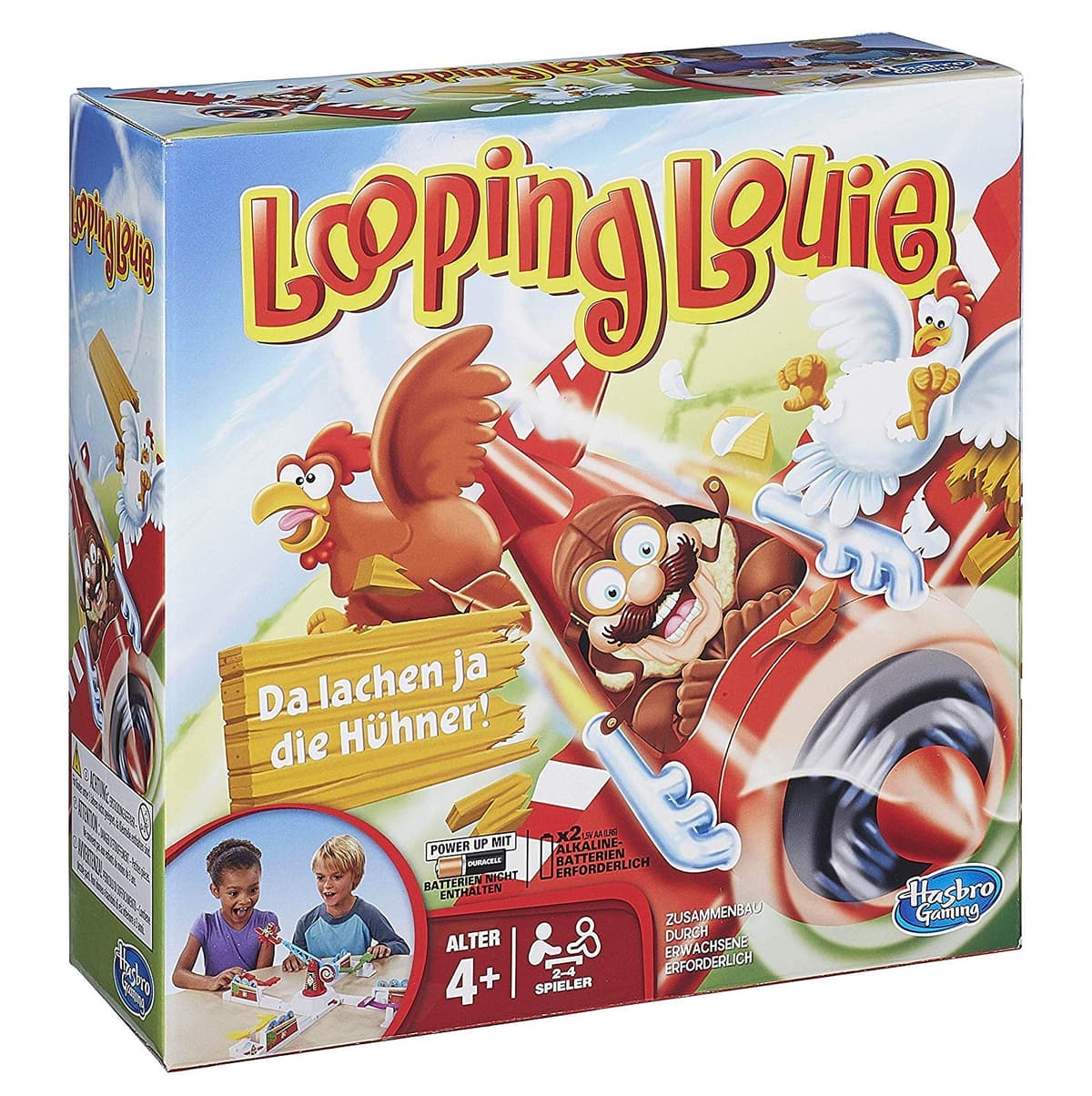 Hasbro Gaming Looping Louie, lustiges Gesellschaftsspiel für 2 bis 4 Spieler – Bild 1