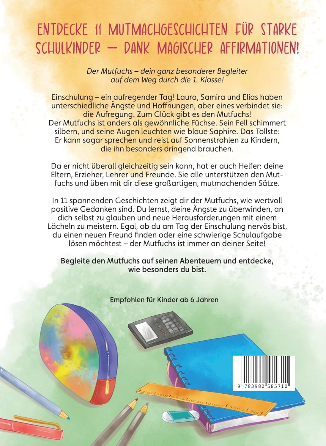 Der Mutfuchs - Dein Begleiter für die 1. Klasse: Ein herzerwärmendes Mutmachbuch für Erstklässler – Bild 2