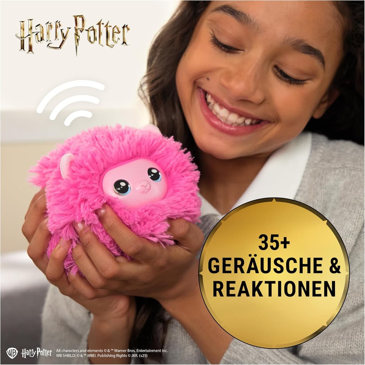 Wizarding World – Minimuff, interaktives Plüschtier mit über 35 Geräuschen und Reaktionen – Bild 2